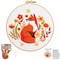 Louise Maelys Fall Fox Embroidery Kits for Beginners with Autumn Animal Pattern,Adults Starter Cross Stitch Kit DIY Needlepoint